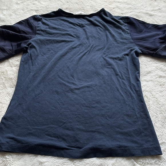 Tommy Hilfiger Navy Raglan Tee – Size XS | Essential Basic | Preppy Vibe | - Picture 7 of 7